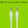 ERD AX-12 3.5 mm Male to Male 1.5 Meter Aux Audio Cable