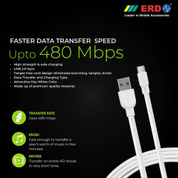 ERD UC-31 Type-C USB Data Cable 1 Meter