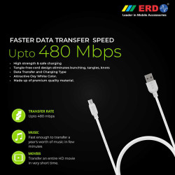 ERD UC-21 2.4Amp Micro USB Data Cable